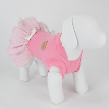 Vestido Malha Barbie Chiclete